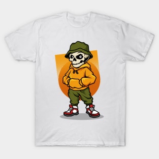 Hip Hop beast skull T-Shirt